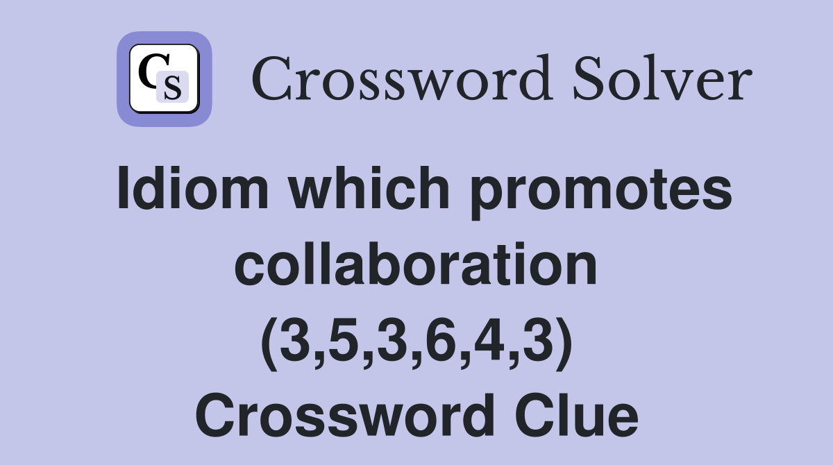 send to coventry (idiom) crossword clue